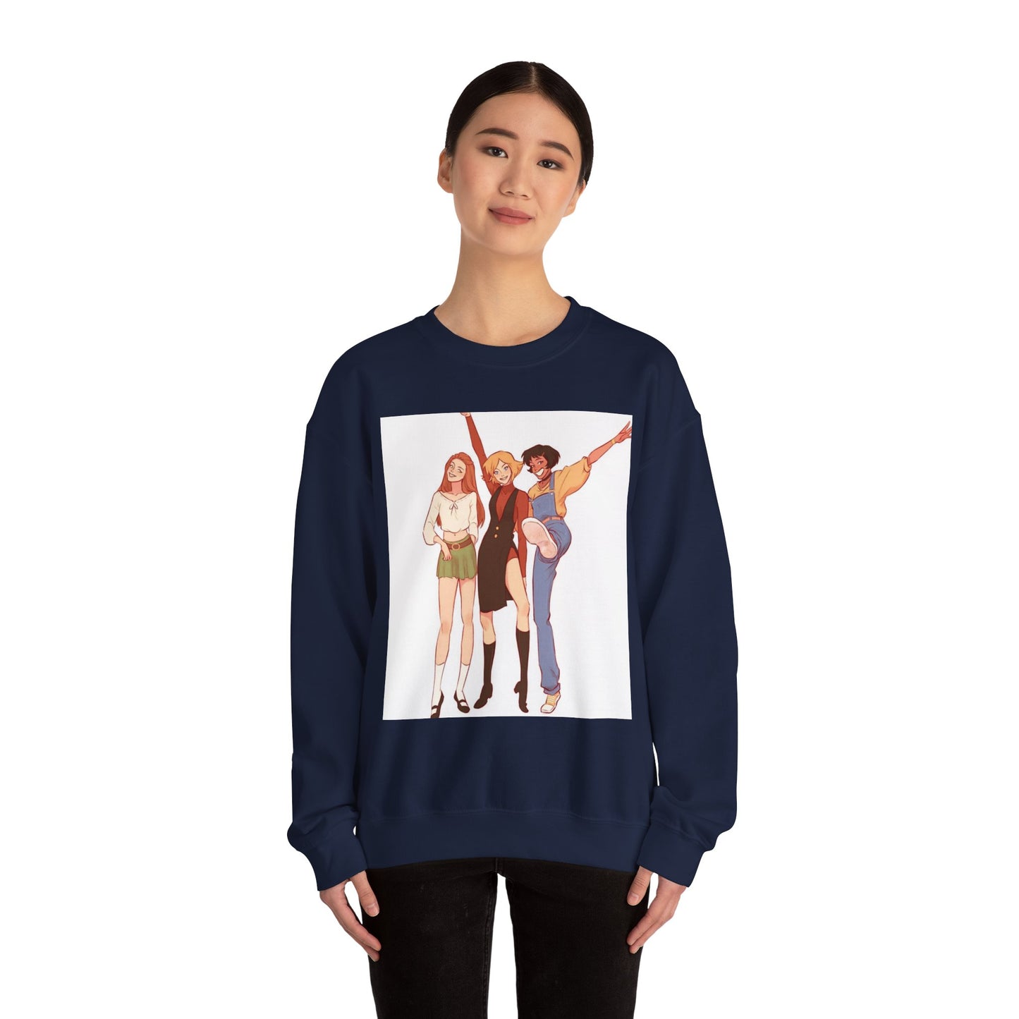 Celebrate Friendship Sweatshirt | Cozy Crewneck with Fun Design, Perfect for Gift Giving, Casual Wear, Girls Night Out, and Celebrations
