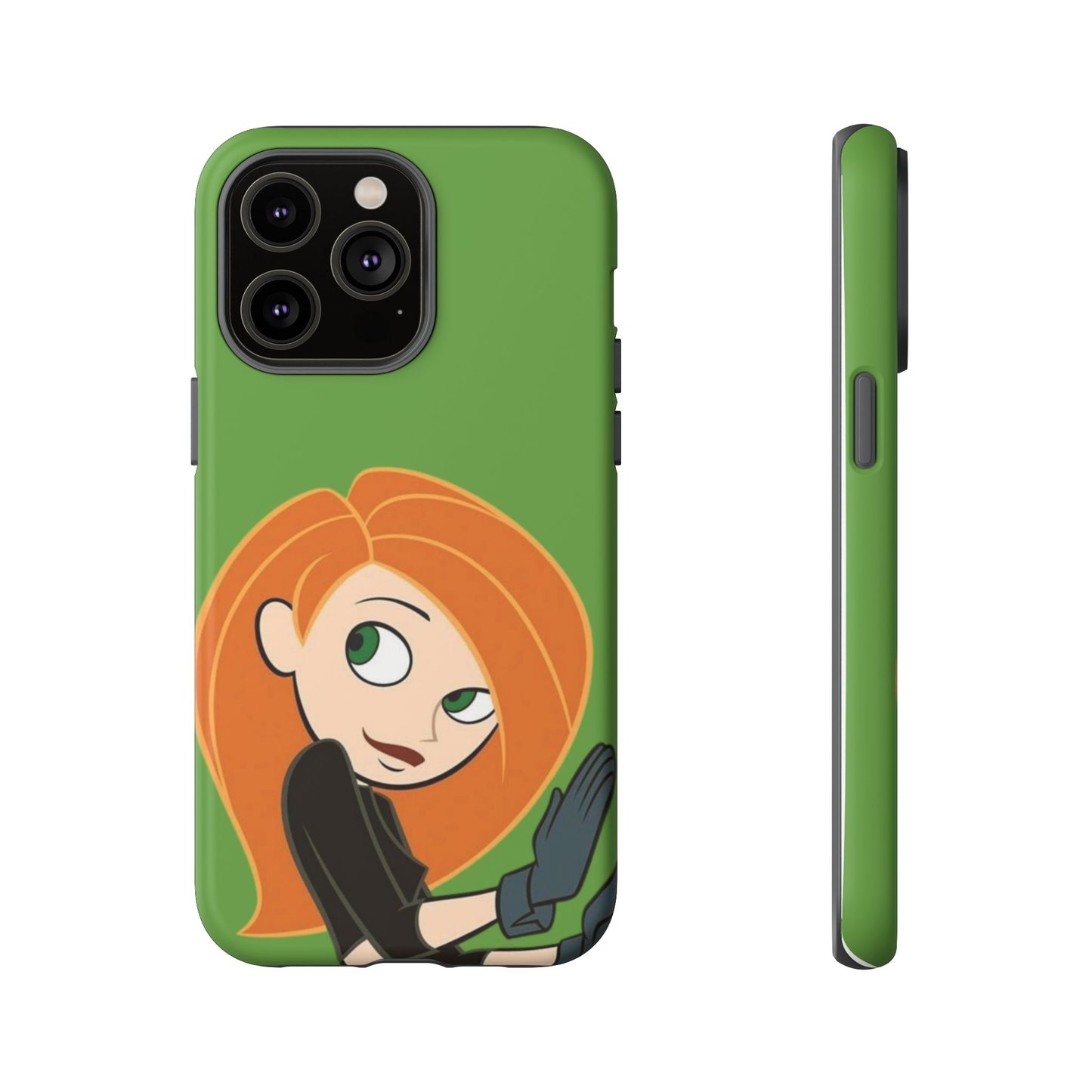 Kim Possible Phone Case, Tough Cases for Teens, Cartoon Accessories, Gift for Her, Pop Culture Merchandise, Fun Tech Gear