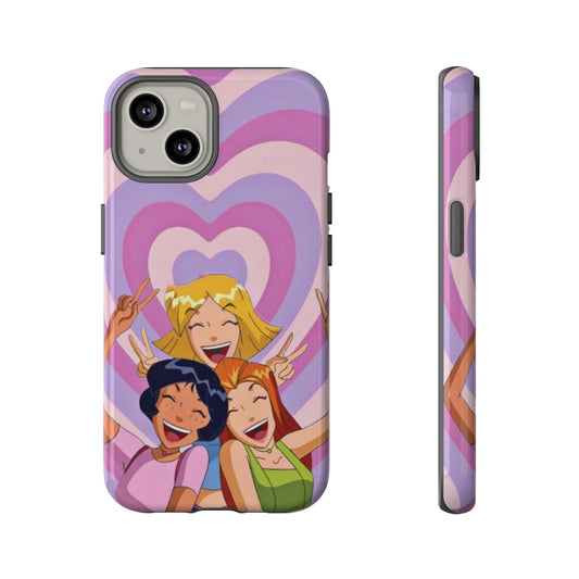 Colorful Phone Case with Cheerful Design, Fun Accessories, Gift for Teens, Trendy Tech Cover, Girls' Birthday Present