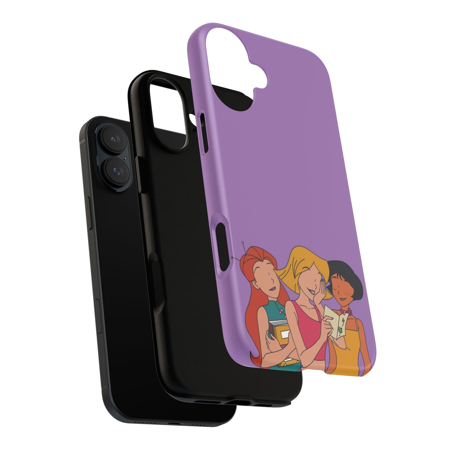 Colorful Phone Case, Cute Tough Cases for Teens, Friendship Gifts, Cartoon Aesthetic Phone Accessories, Fun & Stylish Mobile Covers