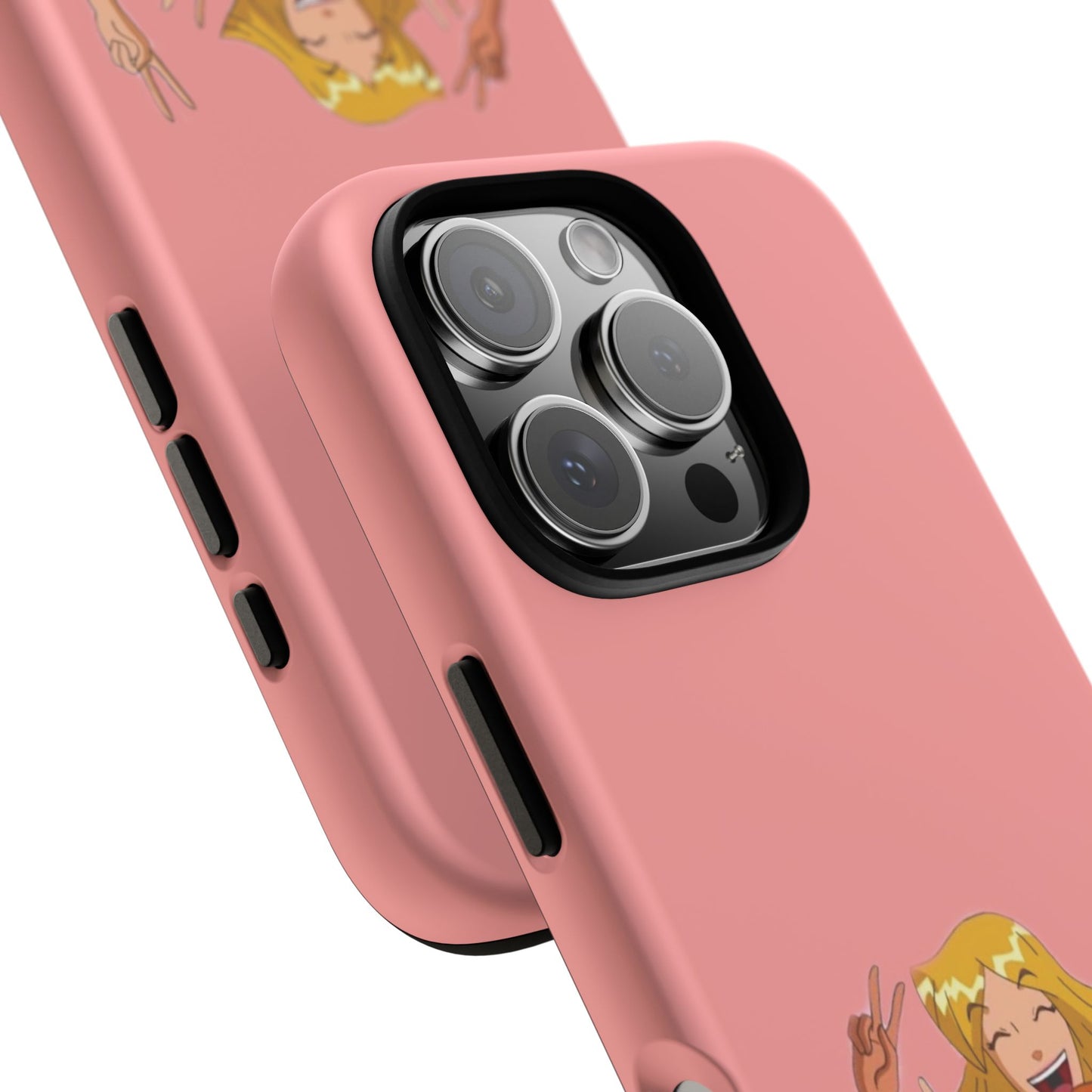 Playful Friendship Phone Case, Cute Girls Phone Cover, Tough Phone Case, Unique Tech Accessory, Gift for Friends, Fun Personalized Case