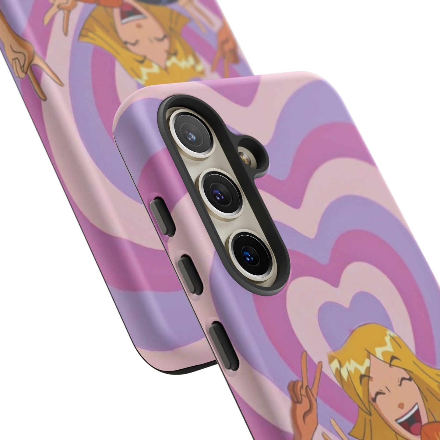Colorful Phone Case with Cheerful Design, Fun Accessories, Gift for Teens, Trendy Tech Cover, Girls' Birthday Present