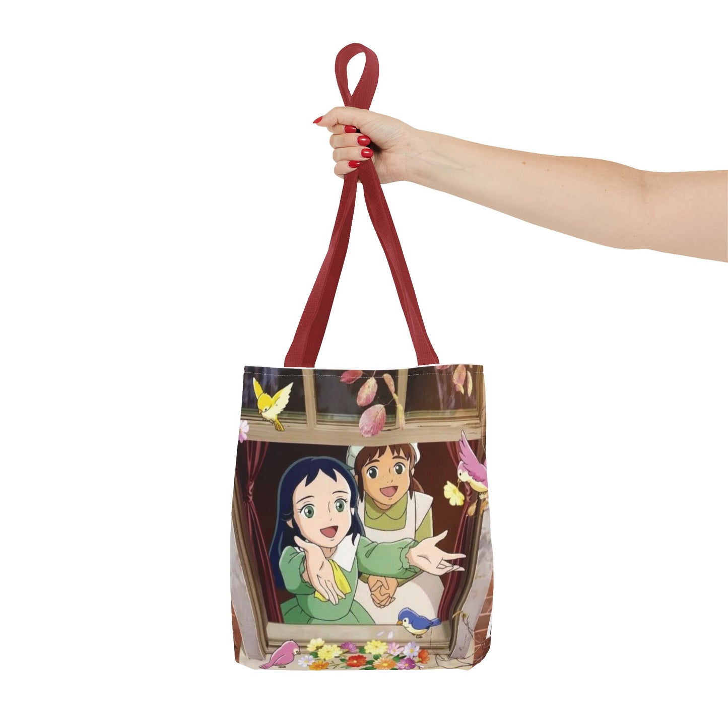 Anime-Inspired Tote Bag, Perfect for Gift Giving, Everyday Use, Eco-Friendly, Shopping, Library
