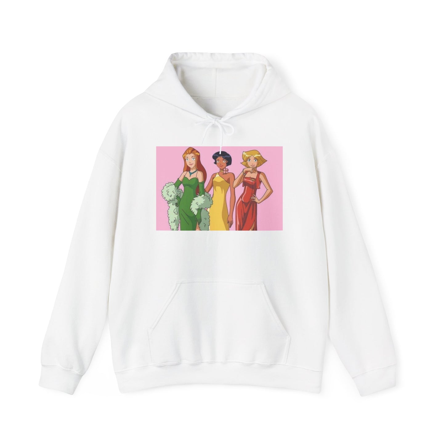 Chic Cartoon-Inspired Hoodie, Cozy Sweatshirt, Casual Loungewear, Gift for Friends, Comfortable Fashion, Trendy Apparel