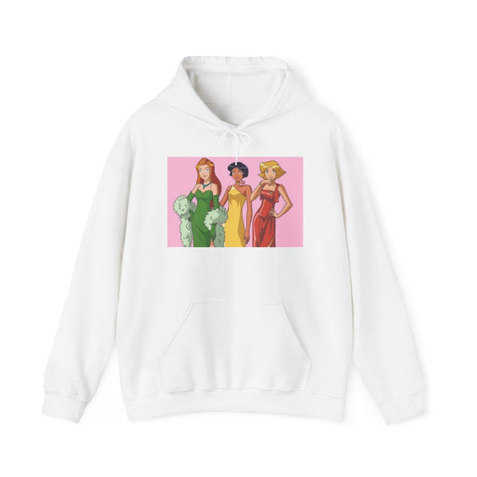 Chic Cartoon-Inspired Hoodie, Cozy Sweatshirt, Casual Loungewear, Gift for Friends, Comfortable Fashion, Trendy Apparel