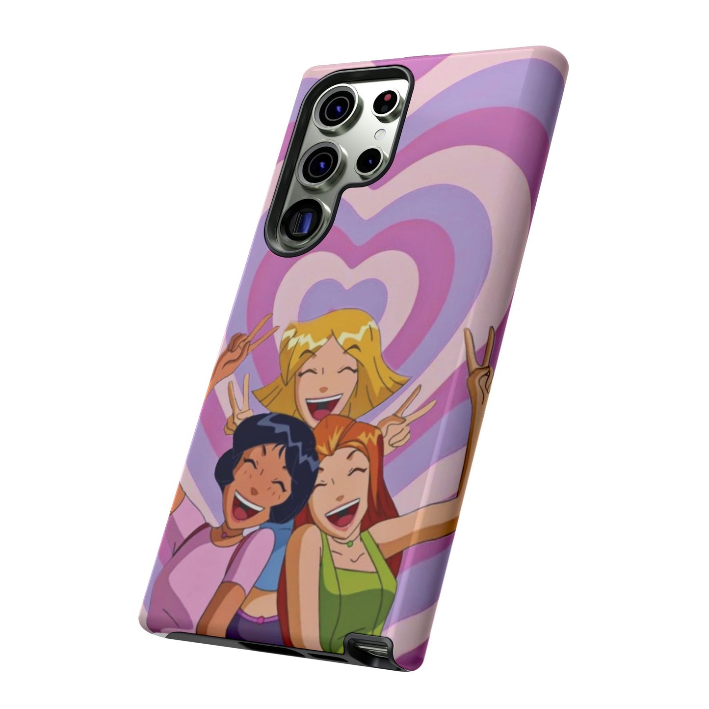 Colorful Phone Case with Cheerful Design, Fun Accessories, Gift for Teens, Trendy Tech Cover, Girls' Birthday Present