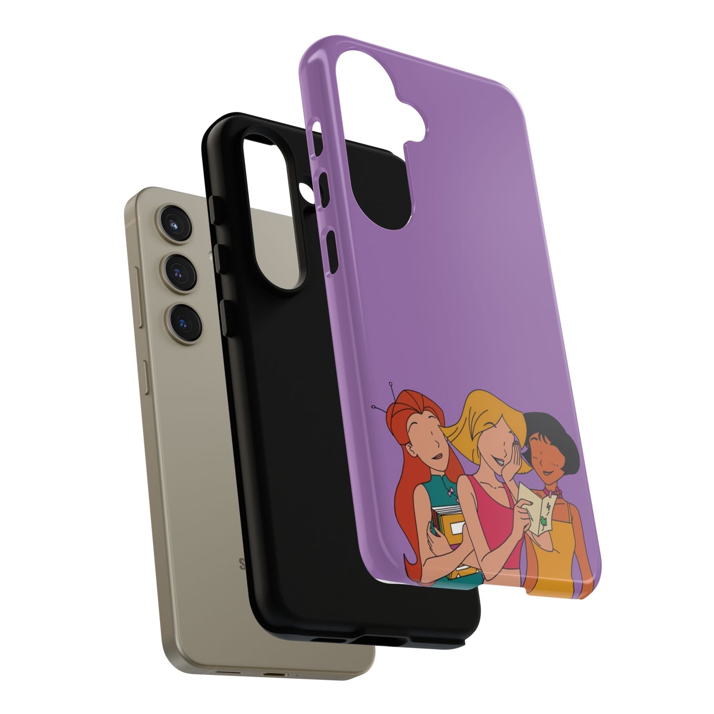 Colorful Phone Case, Cute Tough Cases for Teens, Friendship Gifts, Cartoon Aesthetic Phone Accessories, Fun & Stylish Mobile Covers