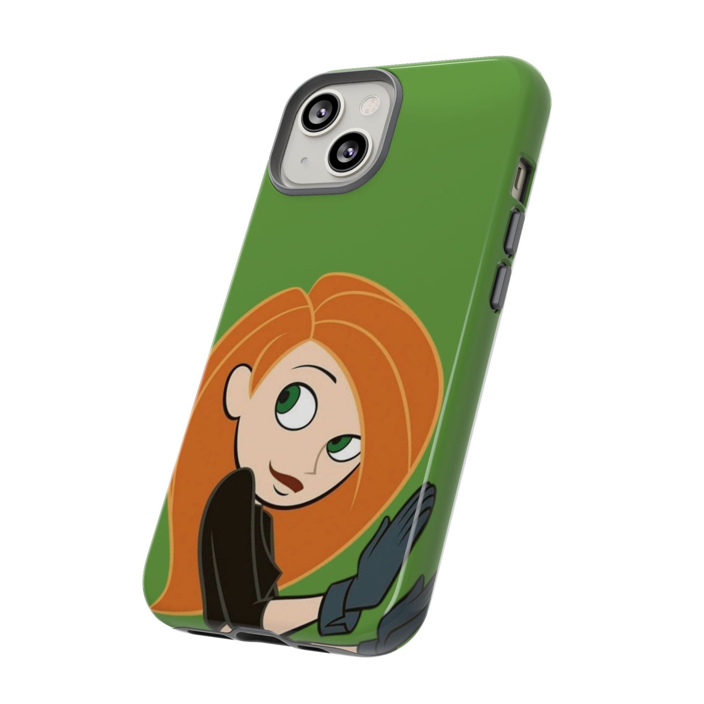 Kim Possible Phone Case, Tough Cases for Teens, Cartoon Accessories, Gift for Her, Pop Culture Merchandise, Fun Tech Gear