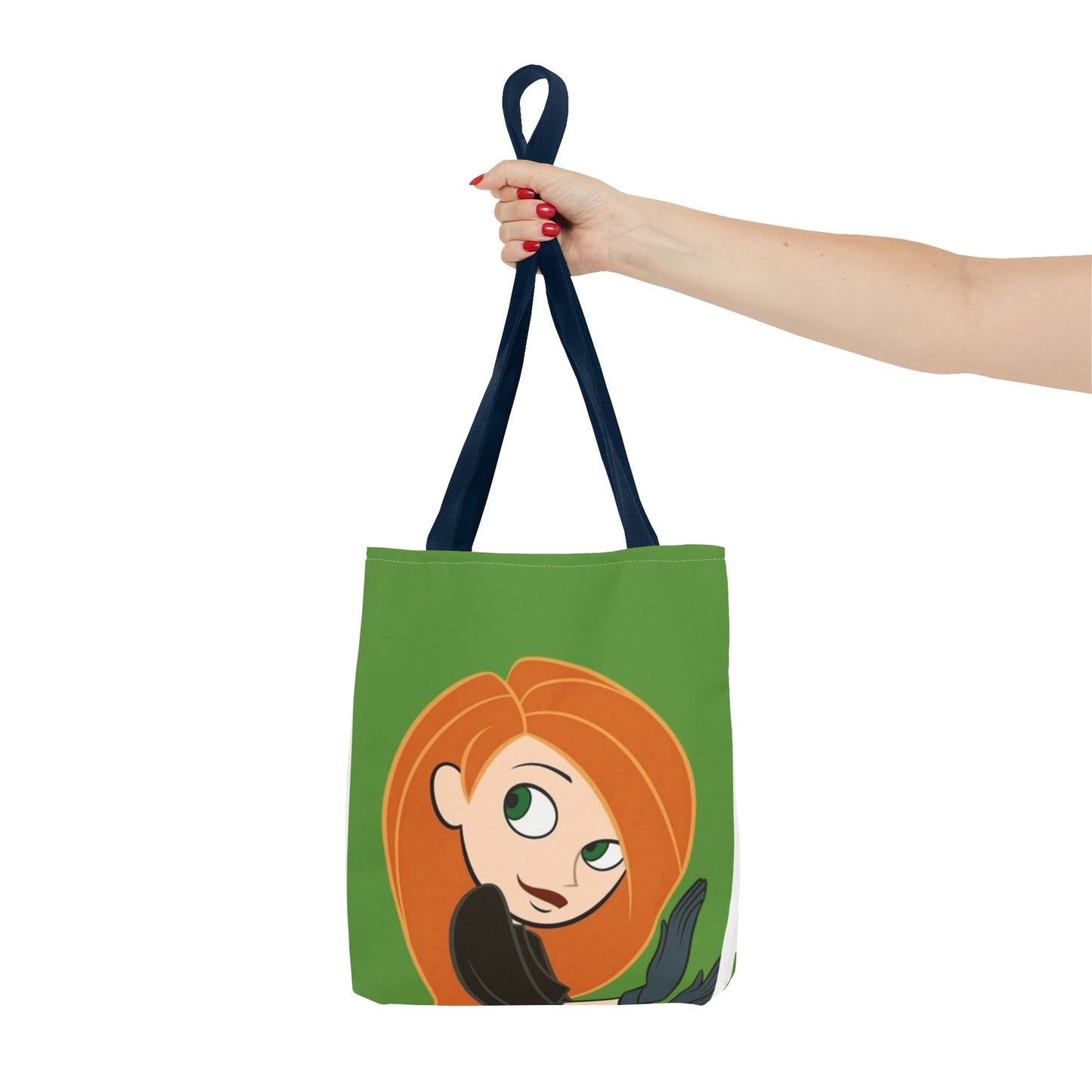 Cute Character Tote Bag, Eco-Friendly Shopping Bag, Fun Everyday Tote, Unique Gift for Fans, Cartoon-Inspired Design